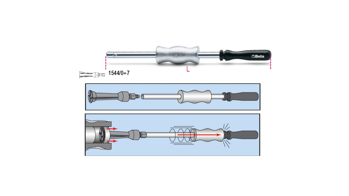 Belső expanziós lehúzó