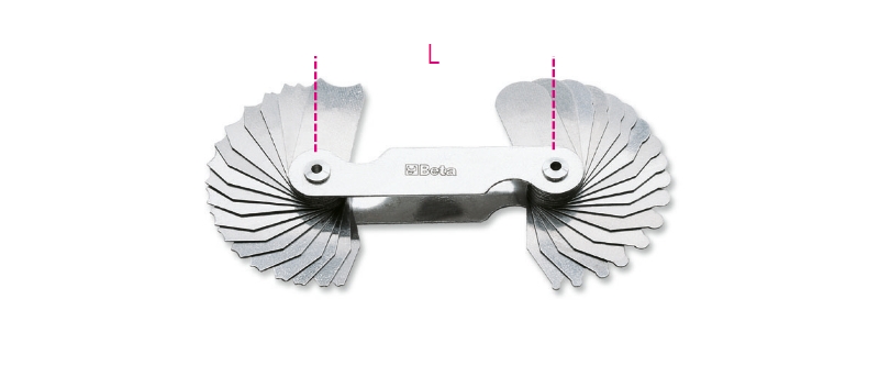 Menetsablon és metrikus hézagmérő