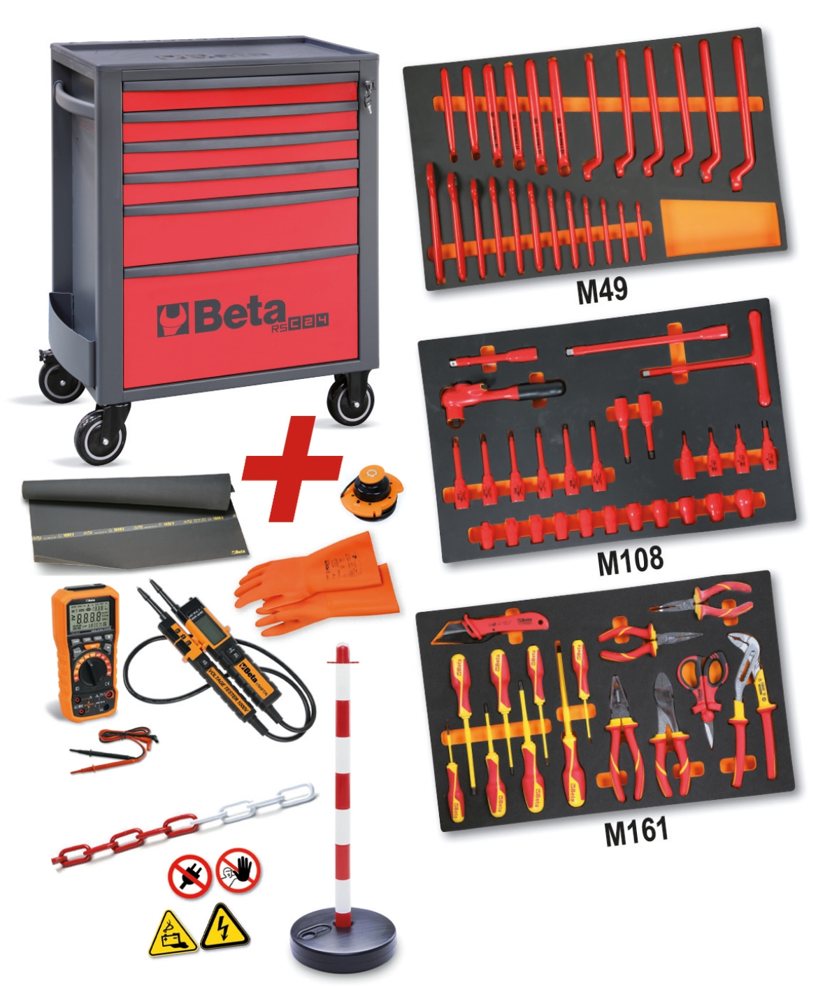Fiókos szerszámládák és szerszámkocsik