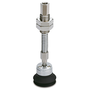 Biztosító gyűrűvel és rugózott szárral - ZPT  (B)  (J